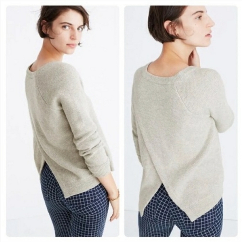 Madewell Province Cross Back Pullover